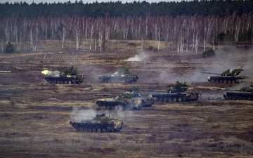 ضربة صاروخية روسية تصيب البنية التحتية العسكرية غرب أوكرانيا