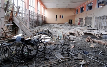 قصف روسي على مدينة خاركيف الأوكرانية يوقع 12 قتيلًا وجريحًا