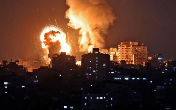 طائرات الاحتلال تشن سلسلة غارات على قطاع غزة