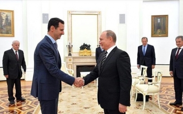 مباحثات بين بشار الأسد وفلاديمير بوتين اليوم في العاصمة الروسية موسكو