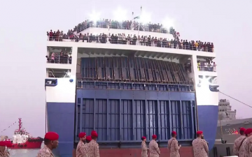 السفينة السعودية أمانة تنقل 1687 شخصًا من 58 جنسية إلى جدة في أكبر عملية إجلاء رعايا من السودان