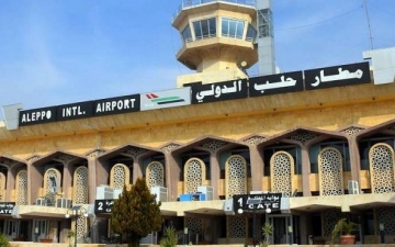 دمشق تعلن خروج مطار حلب الدولي من الخدمة جراء غارة إسرائيلية عليه