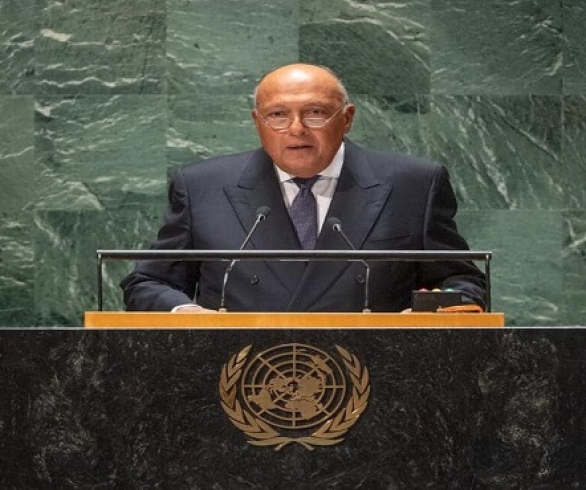 شكري يؤكد أمام الأمم المتحدة موقف مصر الداعم للحقوق المشروعة للشعب الفلسطيني