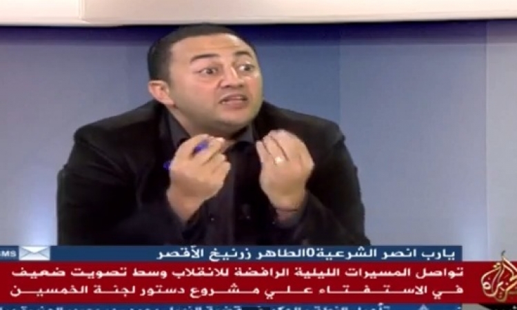 بالفيديو … اقبال المواطنين على الاستفتاء يصيب عمرو عبد الهادى بالجنون