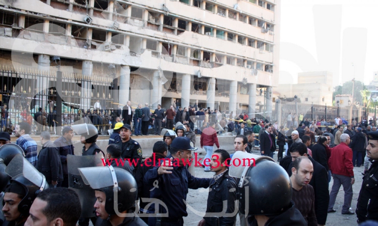 انفجار مديرية أمن القاهرة بكاميرا مراقبة متحف الفن الإسلامي