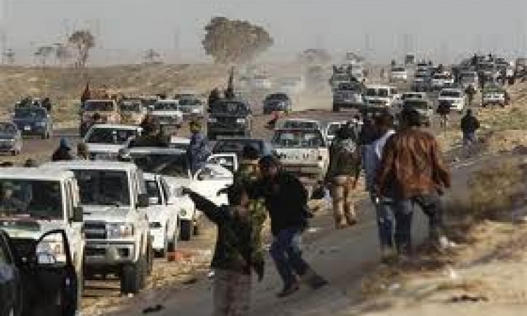 إعادة فتح الطريق الدولى أمام المسافرين المحتجزين بإجدابيا الليبية