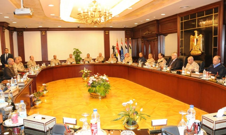 انتهاء اجتماع المجلس الأعلى للقوات المسلحة