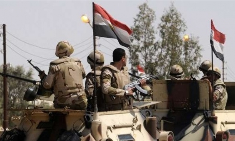 الجيش يضبط 10 تكفيريين و يبطل عبوة ناسفة بشمال سيناء