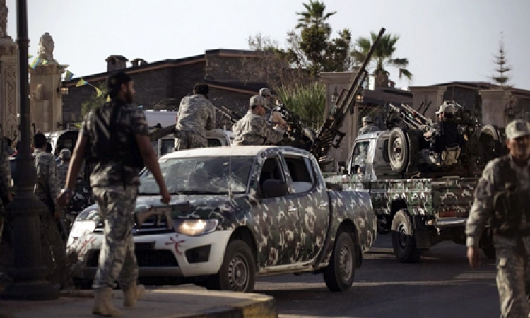 اشتباكات بين الجيش الليبى وفجر ليبيا غرب طرابلس