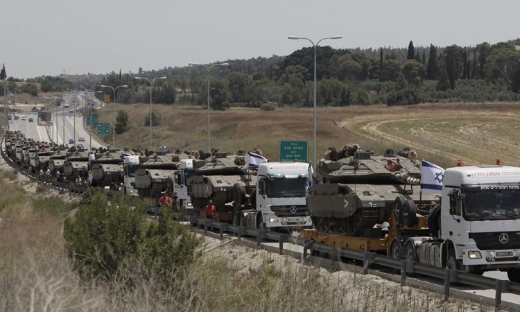 بالصور.. الجيش الاسرائيلى يقترب من ساعة الصفر لتنفيذ حملة برية واسعة في غزة