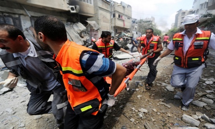 بالفيديو والصور.. الاحد الدامي في حي الشجاعية بغزة