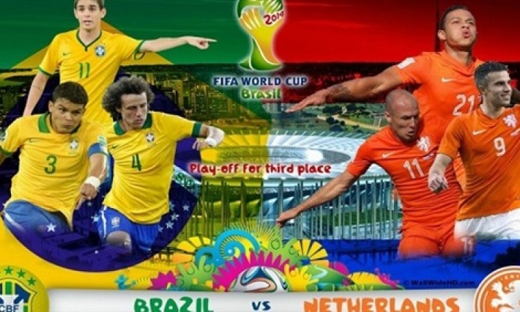 بث مباشر … البرازيل وهولندا في لقاء المركز الثالث