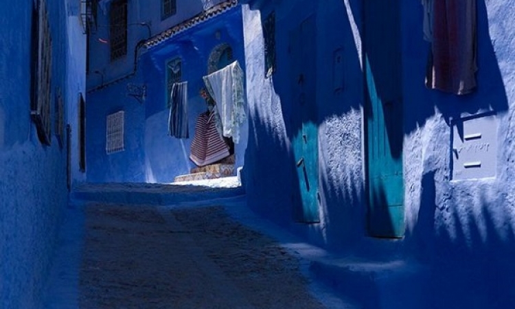 شفشاون .. مدينة مغربية جميع جدرانها زرقاء