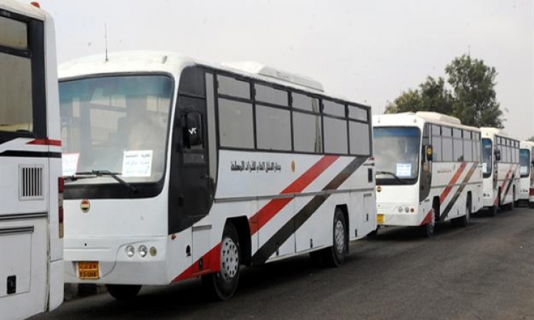 تسيير حافلات للجيش لنقل المواطنين بأسعار رمزية من 6 ص حتى 6 م