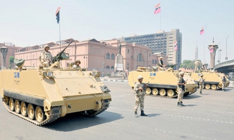 الجيش يواصل إغلاق ميدان التحرير لتأمين احتفالات ثانى أيام عيد الفطر