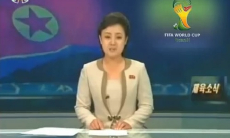بالفيديو .. تلفزيون كوريا الشمالية يعلن بلوغها نهائي مونديال البرازيل !!
