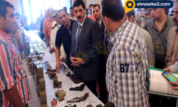 أمن الأسكندرية تضبط 67 قطعة سلاح ناري وكمية كبيرة من مخدر الحيشيش