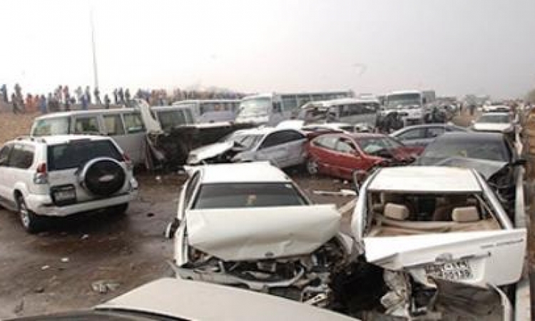 9 قتلى و4 مصابين في تصادم على طريق الاسكندرية الصحراوى