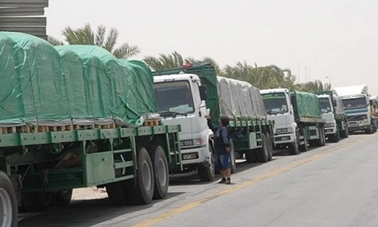 استئناف حركة الشاحنات بكافة أنواعها بين مصر وليبيا
