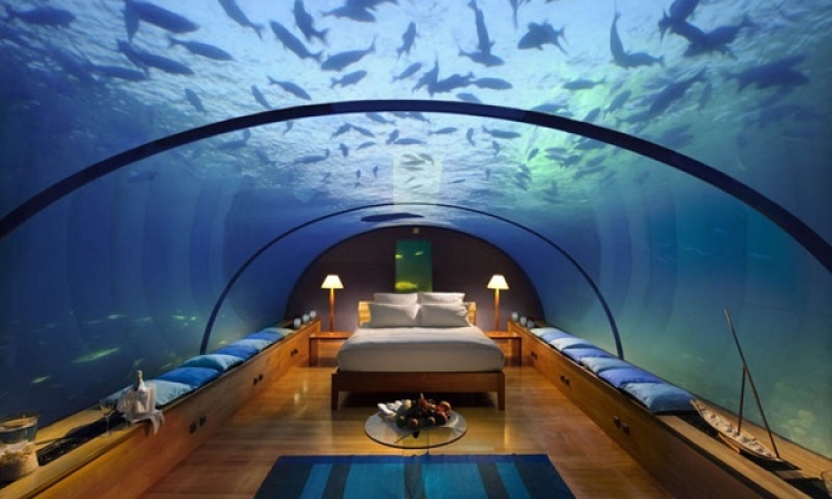 بالصور .. اقضى اجازتك في المالديف .. في أول فندق تحت الماء في العالم