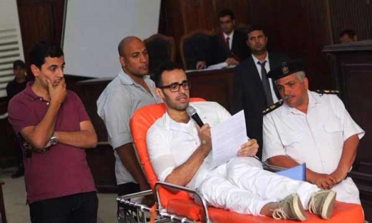 دفاع محمد صلاح سلطان بـ«غرفة عمليات رابعة”: أنا برىء من دمه .. والقاضي: «وإحنا كمان»