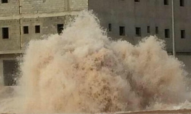 انفجار عبوة ناسفة في خط المياه بالعاشر من رمضان
