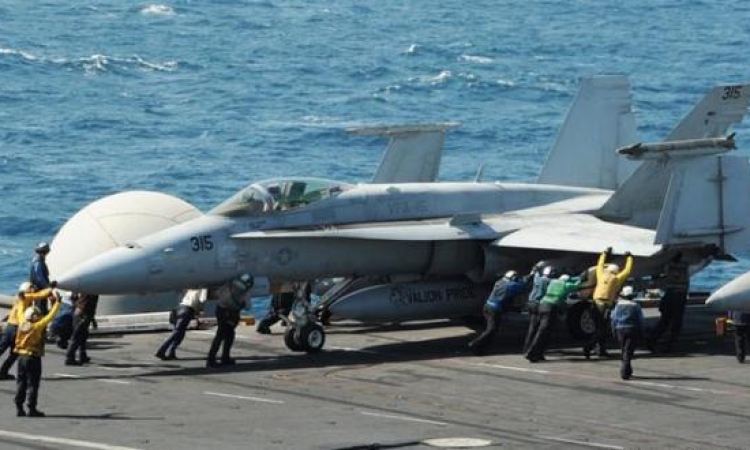 الطائرات الامريكية والسعودية تنفذ ثماني ضربات جوية ضد داعش في سوريا