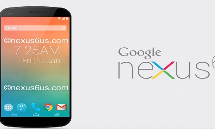 هاتف جوجل “Nexus 6” الجديد قبل طرحه بالأسواق