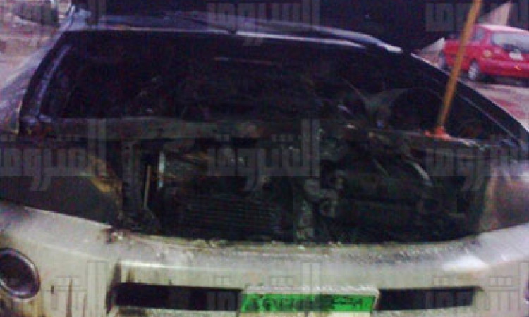 مجهولون يحرقون سيارتين للقنصلية السعودية بالسويس