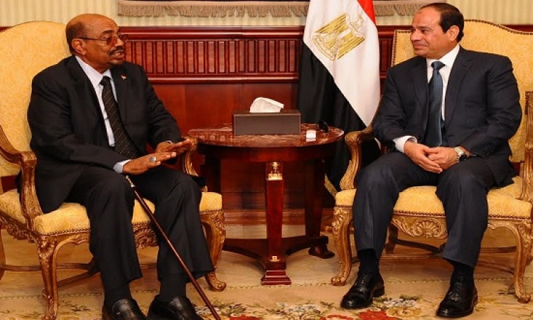 الرئيس السودانى عمر البشير يختتم زيارته للقاهرة