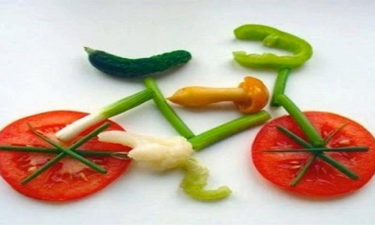 بالصور .. الخضروات على أشكال موتسيكلات