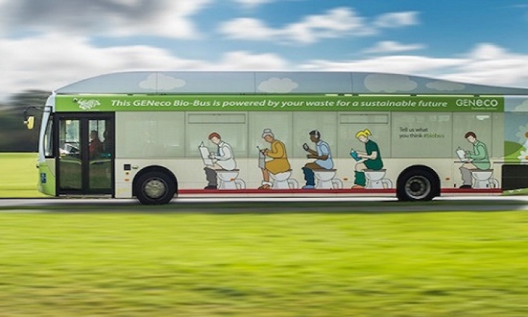 تشغيل أول حافلة بريطانية تعمل بمخلفات بشرية وبقايا الطعام