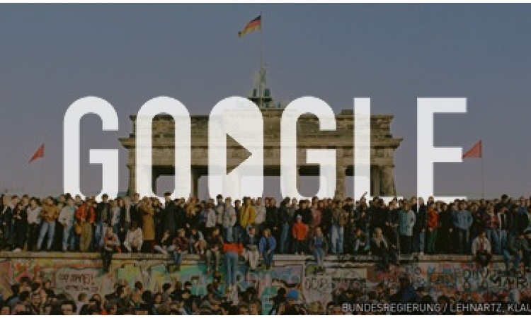 المانيا وجوجل يحتفلان بالذكرى ال 25 لسقوط جدار برلين