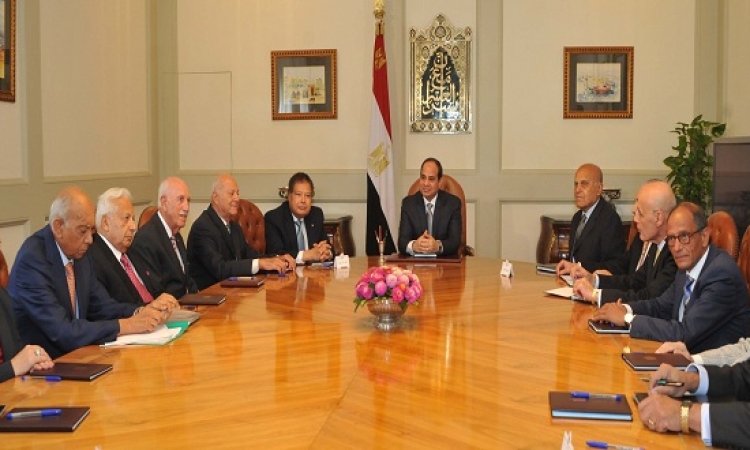 السيسي يلتقي اليوم المجلس الاستشارى لعلماء مصر للمرة الثانية منذ انشاءه