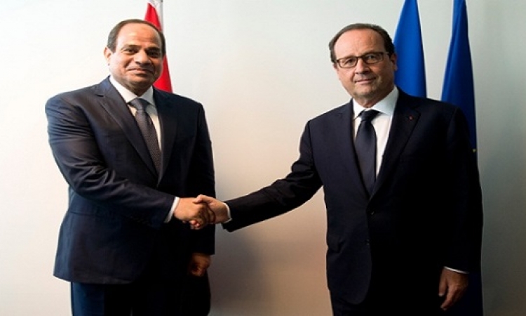 السيسي يوقع عقدًا مع فرنسا لتوسيع شبكة الغاز الطبيعي