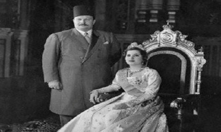بالفيديو .. حفل زفاف الملك فاروق والملكة ناريمان