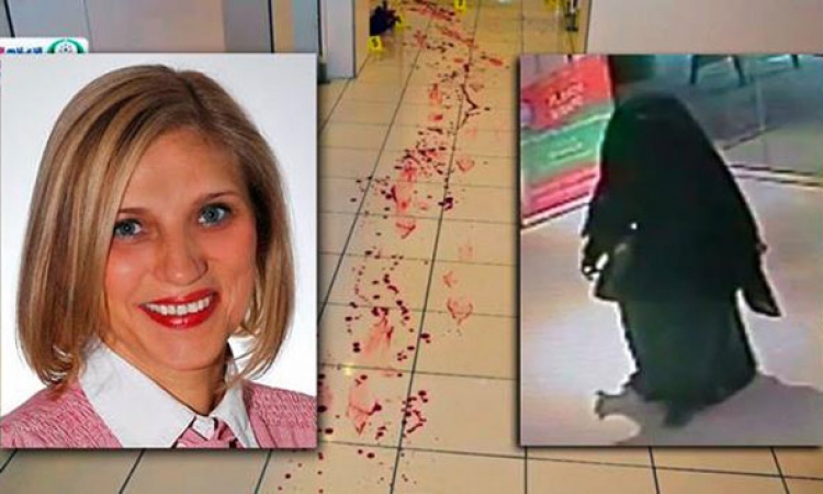بالفيديو .. كيفية القبض على «شبح الريم» المنتقبة المتهمة بقتل مدرسة أمريكية بأبو ظبى