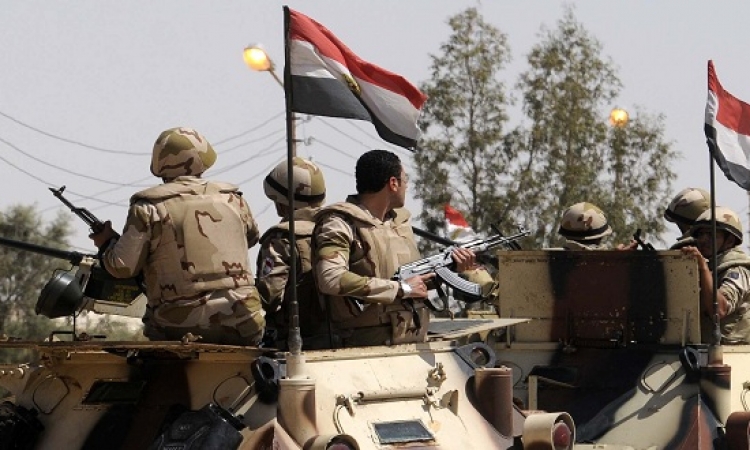 القوات المسلحة تحبط عملية إرهابية شمال سيناء