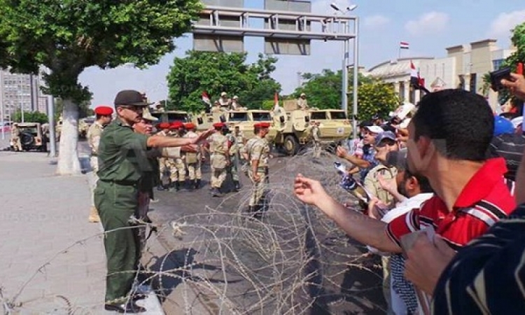 إغلاق شارع الخليفة المأمون أمام وزارة الدفاع تحسبا لتظاهرات الإخوان