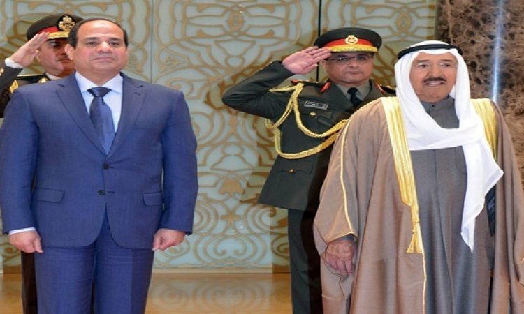 السيسيى يطمئن المستثمرين الكويتيين على استقرار الأوضاع فى مصر