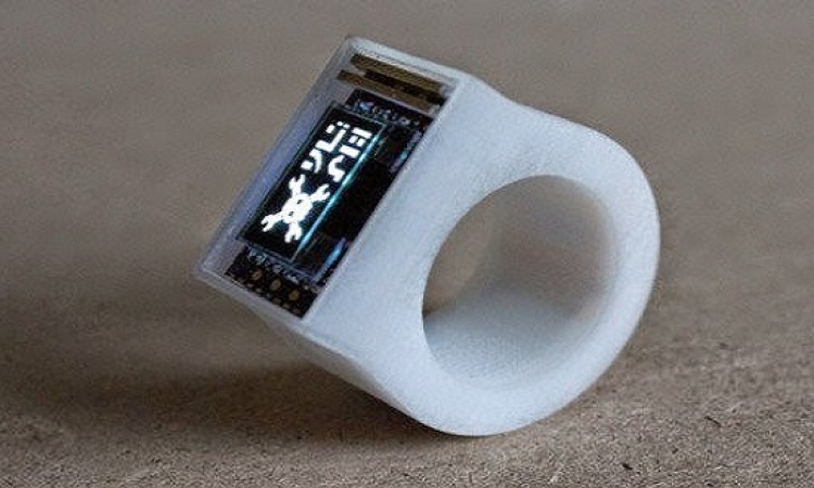 “Ö ring” خاتم ذكى بالطباعة ثلاثية الأبعاد يغنيك عن الهاتف