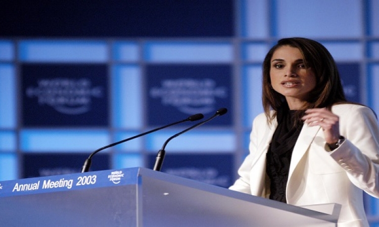 الملكة رانيا داعش لا ضمير له وعلينا مواجهته من خلال مواقع التواصل