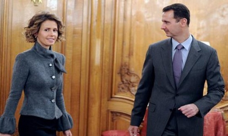 بشار الأسد يطلق زوجتة وهى تهرب بأبنائه إلى لندن