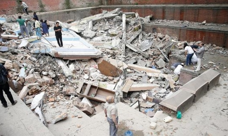 فيديو مذهل للحظة حدوث زلزال نيبال .. وصور تعكس حجم الكارثة