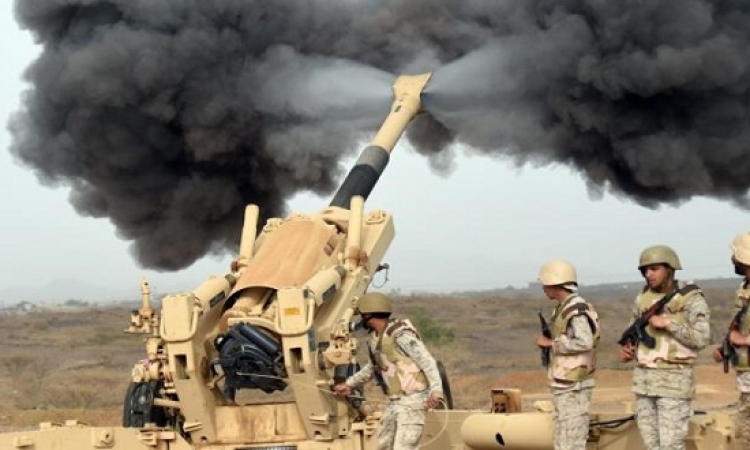 قصف مدفعى وغارات على الحوثيين فى صعدة وشمال اليمن