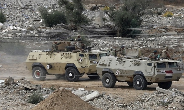 انطلاق عمليات أمنية موسعة فى شمال سيناء