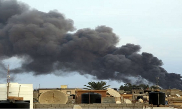 مقتل 8 بينهم 7 أطفال في ضربة صاروخية بمدينة بنغازي