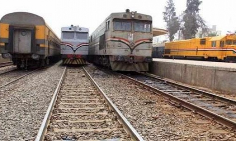 انتظام حركة القطارات بخط “القاهرة – طنطا” بعد توقفها لمدة نصف ساعة