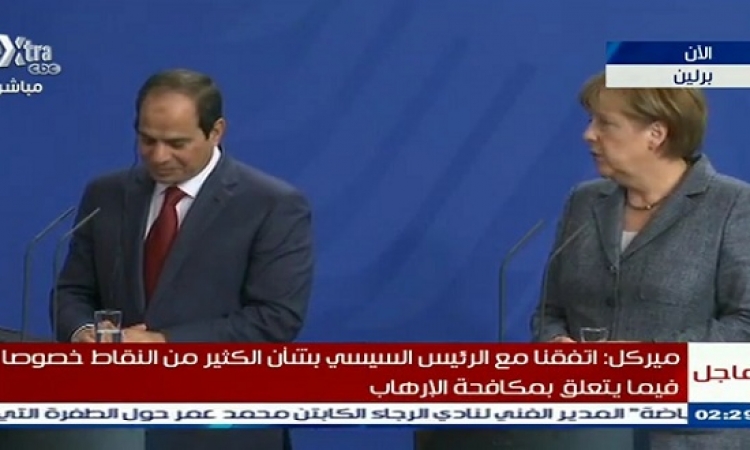 السيسى فى مؤتمره الصحفى: أحكام الإعدام بحكم القانون.. والشعب من وضع مرسى وشاله