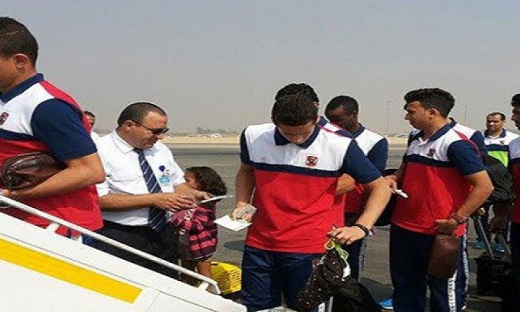 بعثة الأهلى تصل القاهرة بعد خوض مباراة الملعب بالكونفدرالية